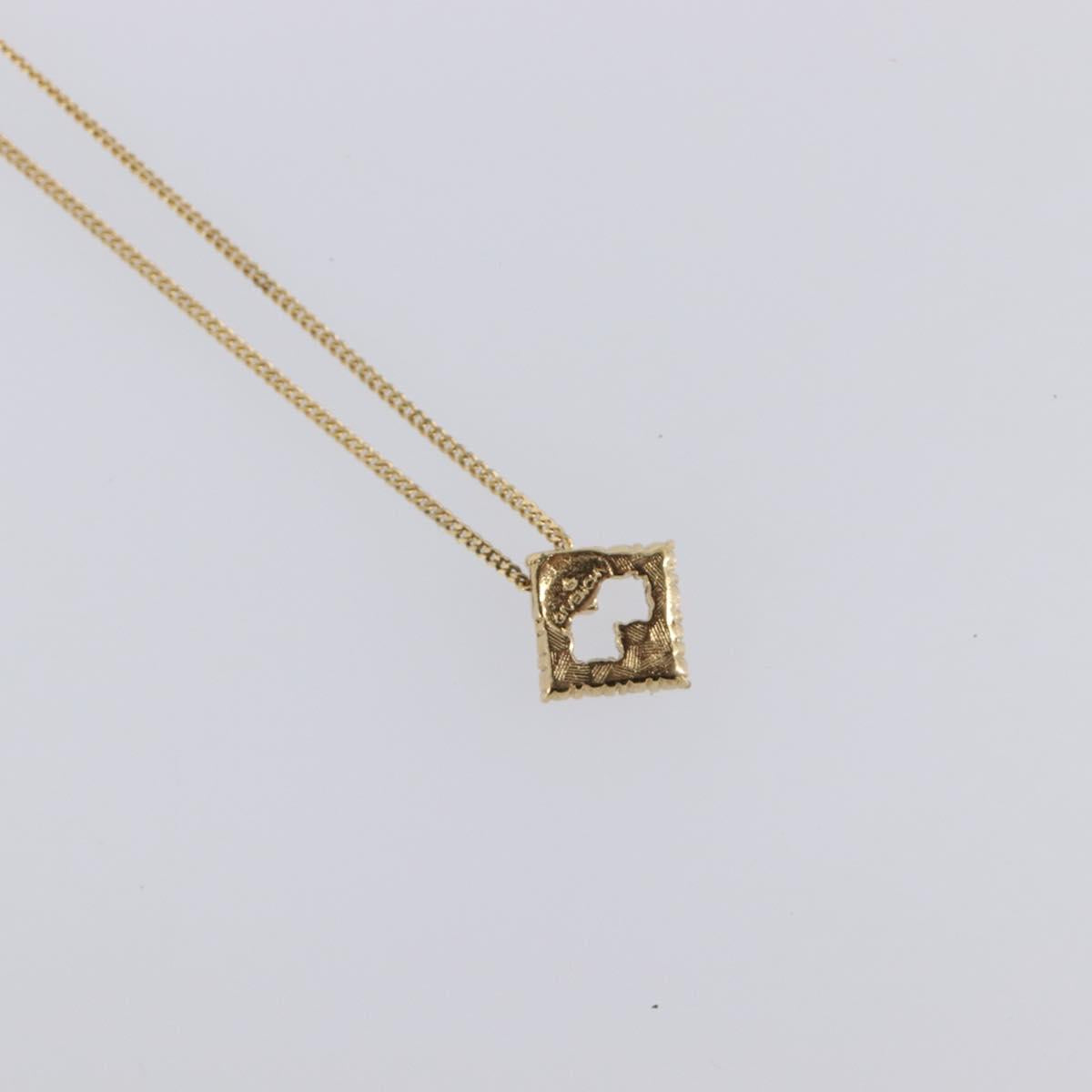 GIVENCHY Necklace Metal 4 Set Gold Tone Auth SW2854