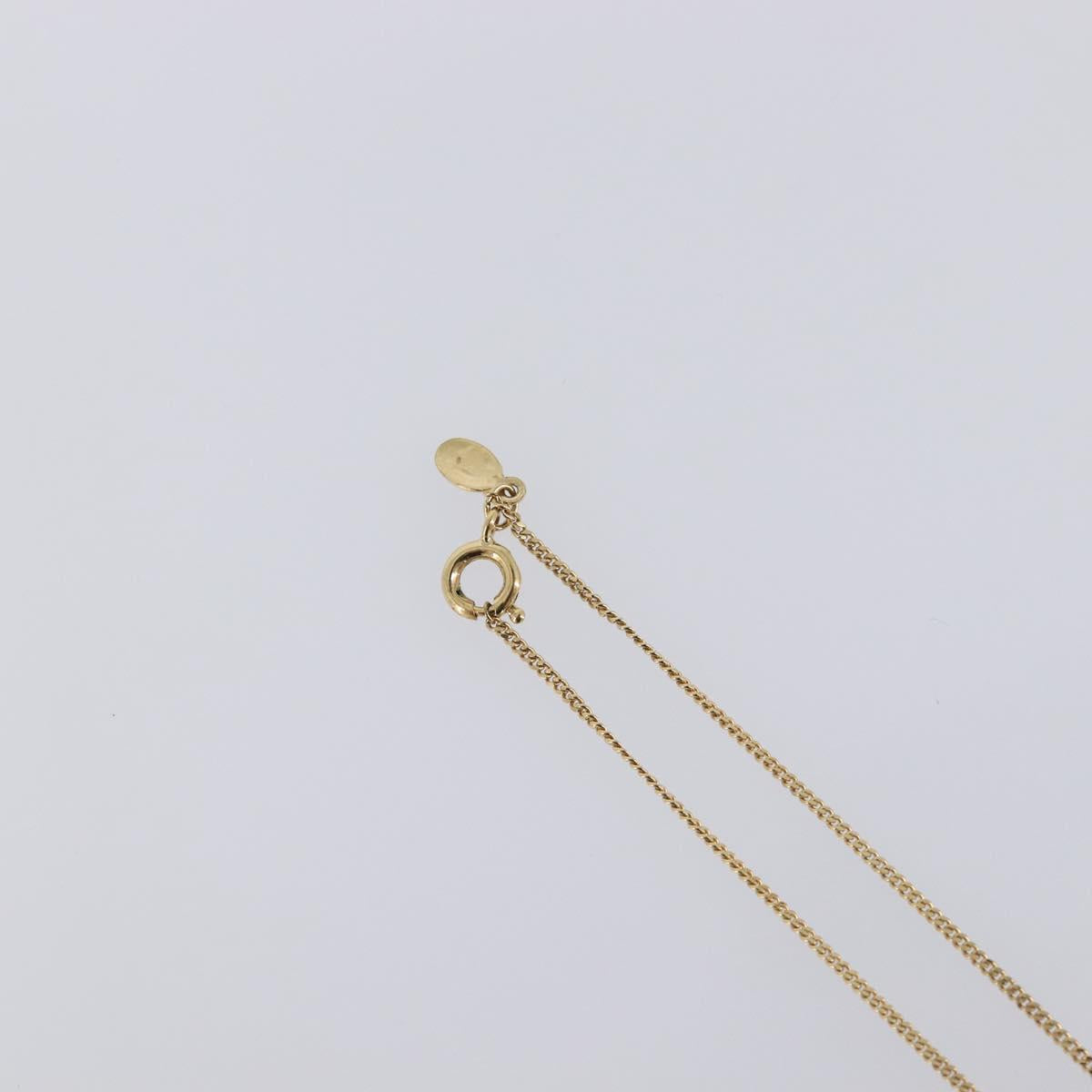 GIVENCHY Necklace Metal 4 Set Gold Tone Auth SW2854