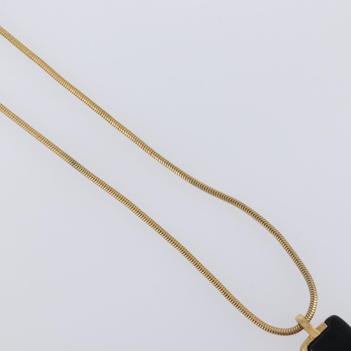 GIVENCHY Necklace Metal 4 Set Gold Tone Auth SW2854