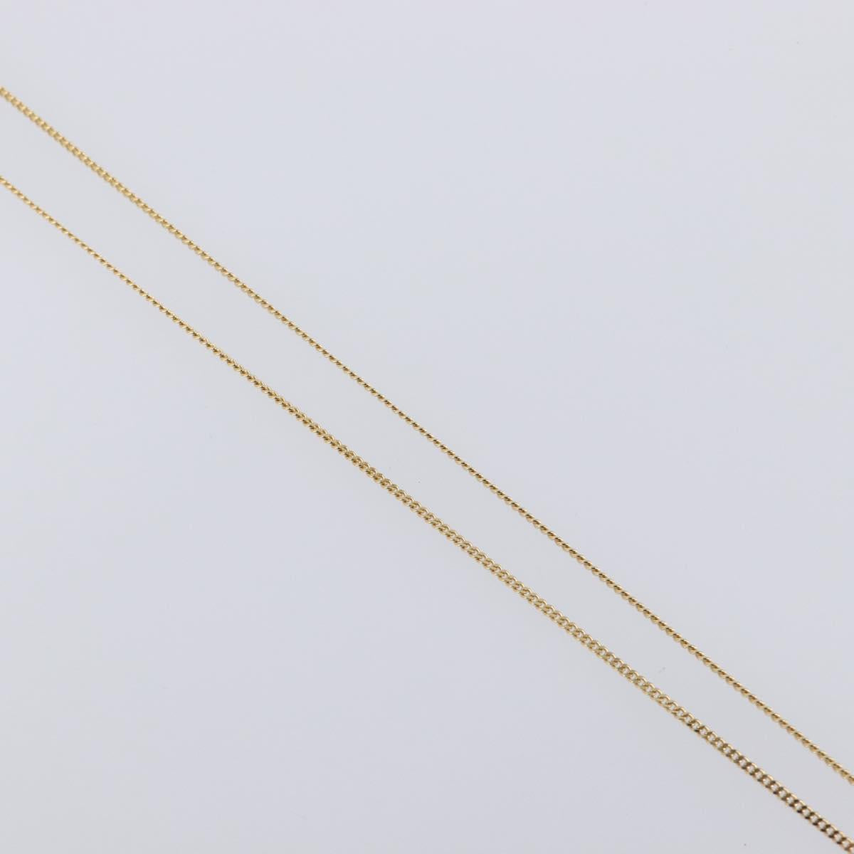 GIVENCHY Necklace Metal 4 Set Gold Tone Auth SW2855