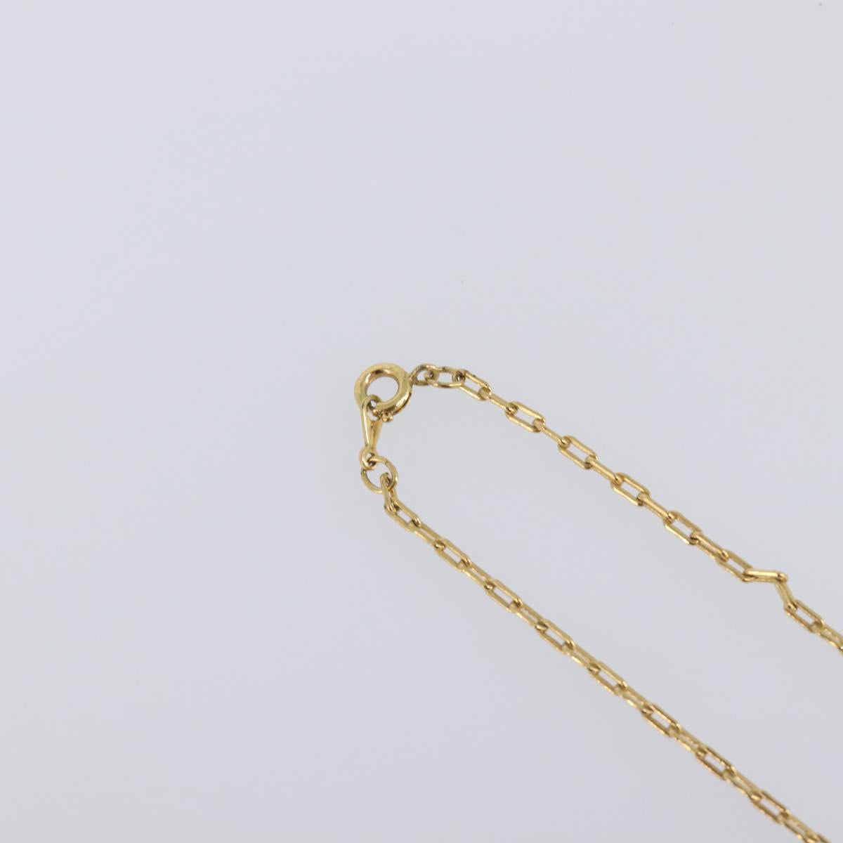 GIVENCHY Necklace Metal 4 Set Gold Tone Auth SW2855