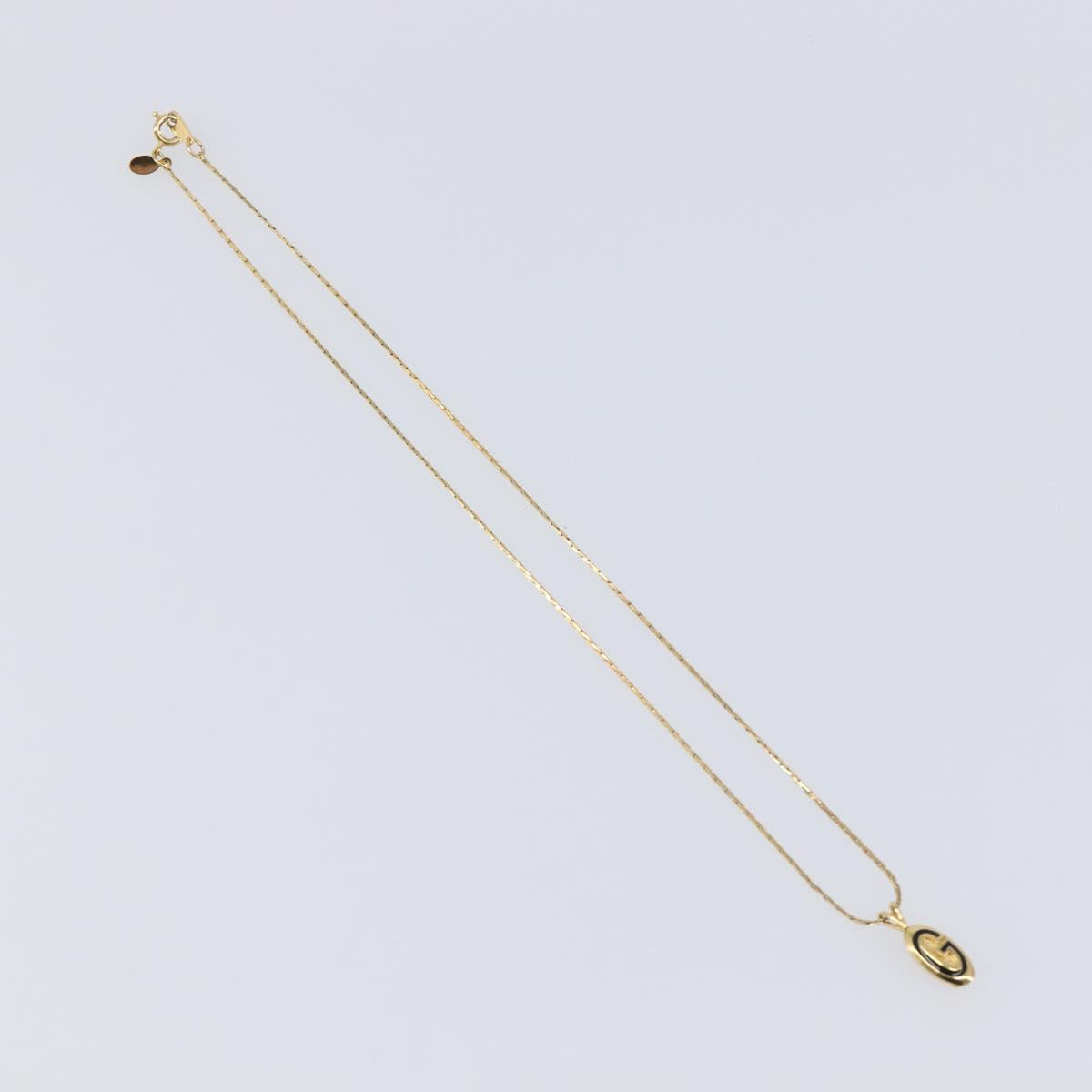 GIVENCHY Necklace Metal 4 Set Gold Tone Auth SW2855