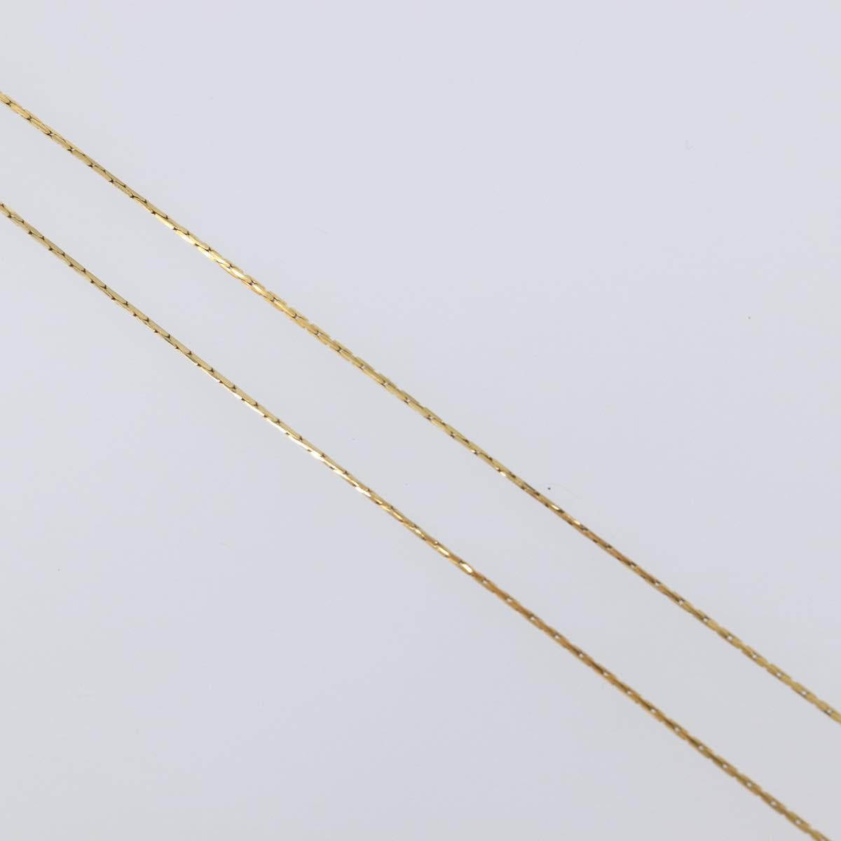GIVENCHY Necklace Metal 4 Set Gold Tone Auth SW2855