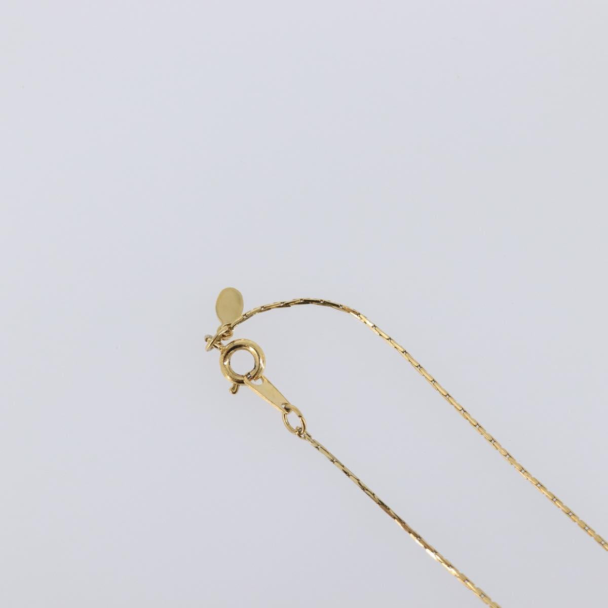 GIVENCHY Necklace Metal 4 Set Gold Tone Auth SW2855