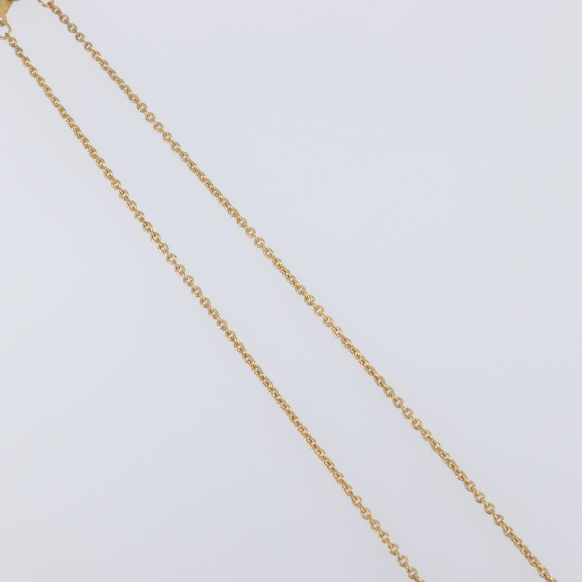 GIVENCHY Necklace Metal 4 Set Silver Gold Tone Auth SW2856