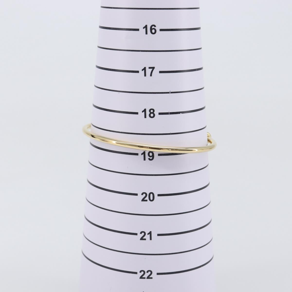 Salvatore Ferragamo Vala Bracelet Metal Gold Tone Auth SW2869V