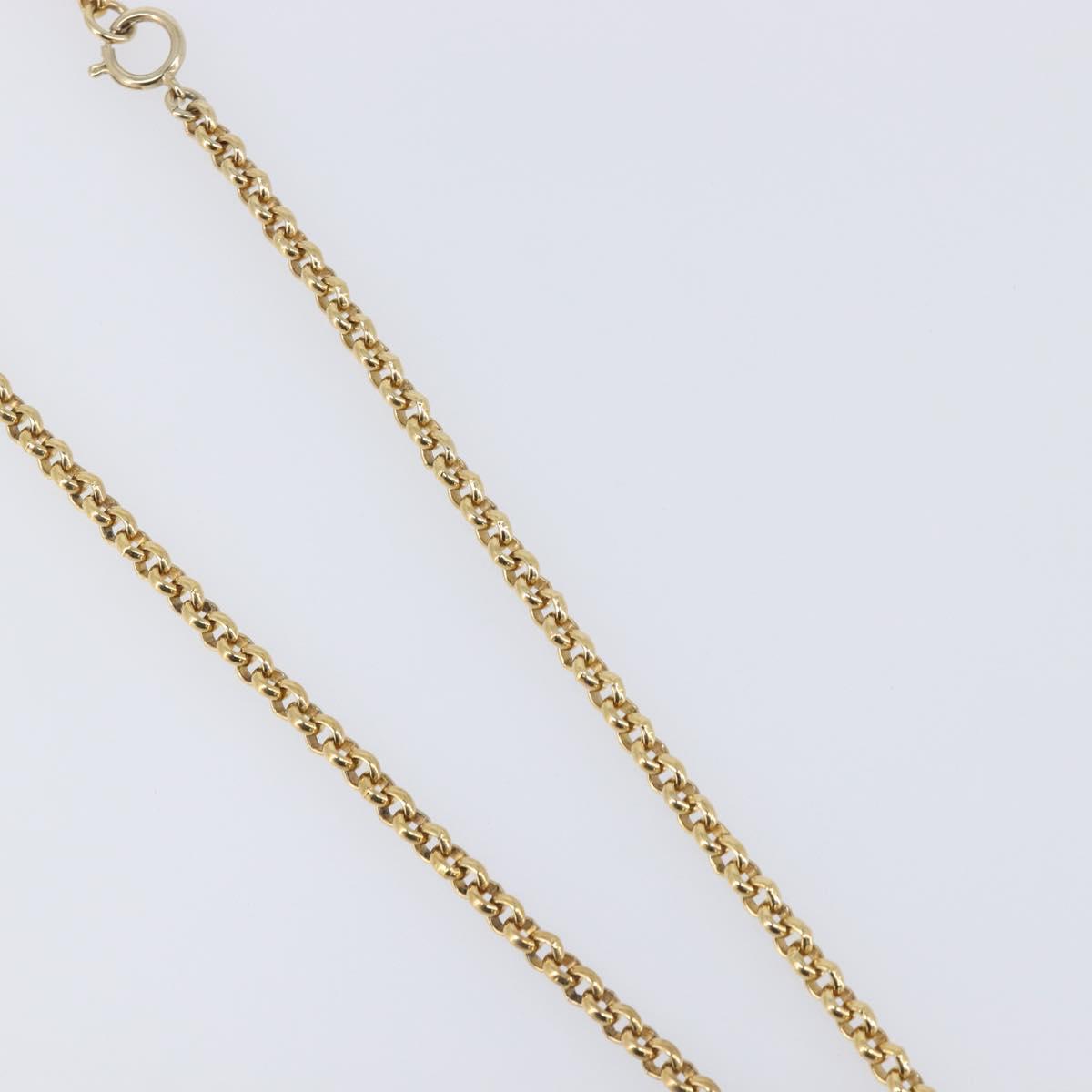 Salvatore Ferragamo Choker Necklace Metal 3 Set Gold Tone Auth SW2871