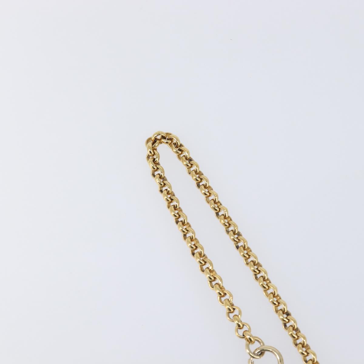 Salvatore Ferragamo Choker Necklace Metal 3 Set Gold Tone Auth SW2871