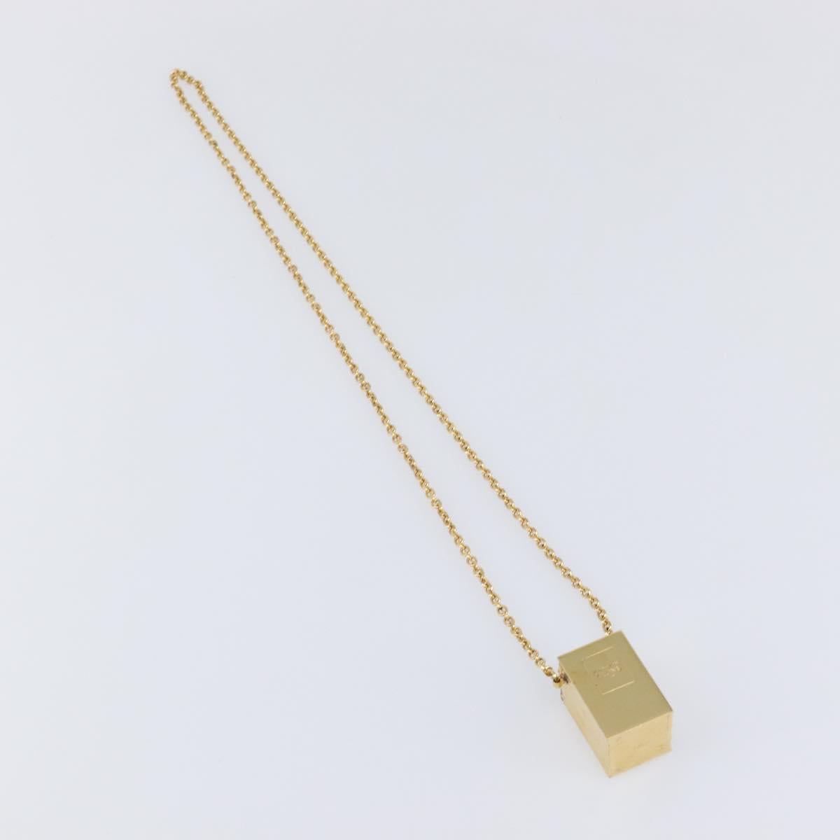 Salvatore Ferragamo Givenchy Saint Laurent Celine Necklace 5 Set Auth SW2872
