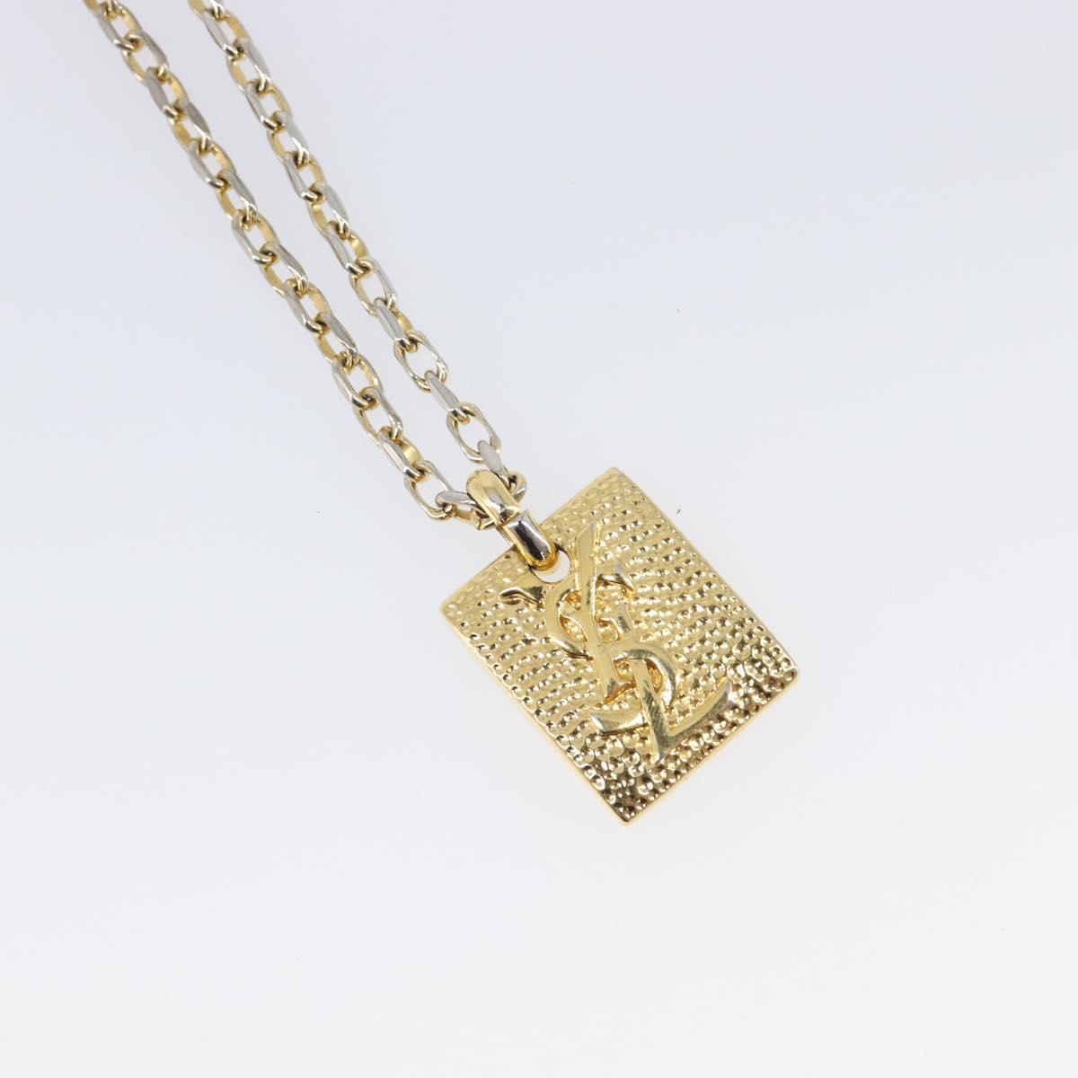 Salvatore Ferragamo Givenchy Saint Laurent Celine Necklace 5 Set Auth SW2872