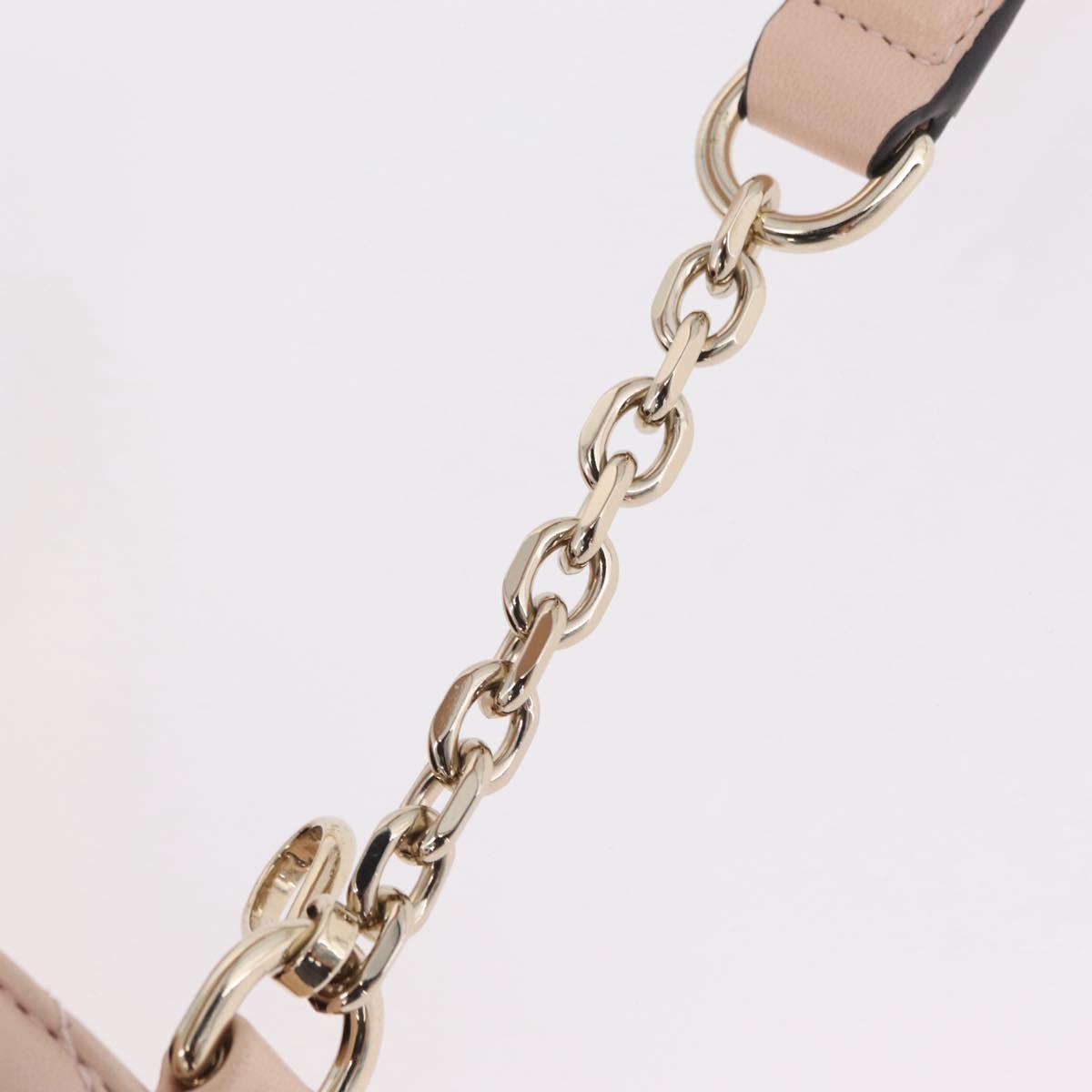GUCCI GG Marmont Hand Bag Leather 2way Pink Gold Tone 847386 Auth SW2876M