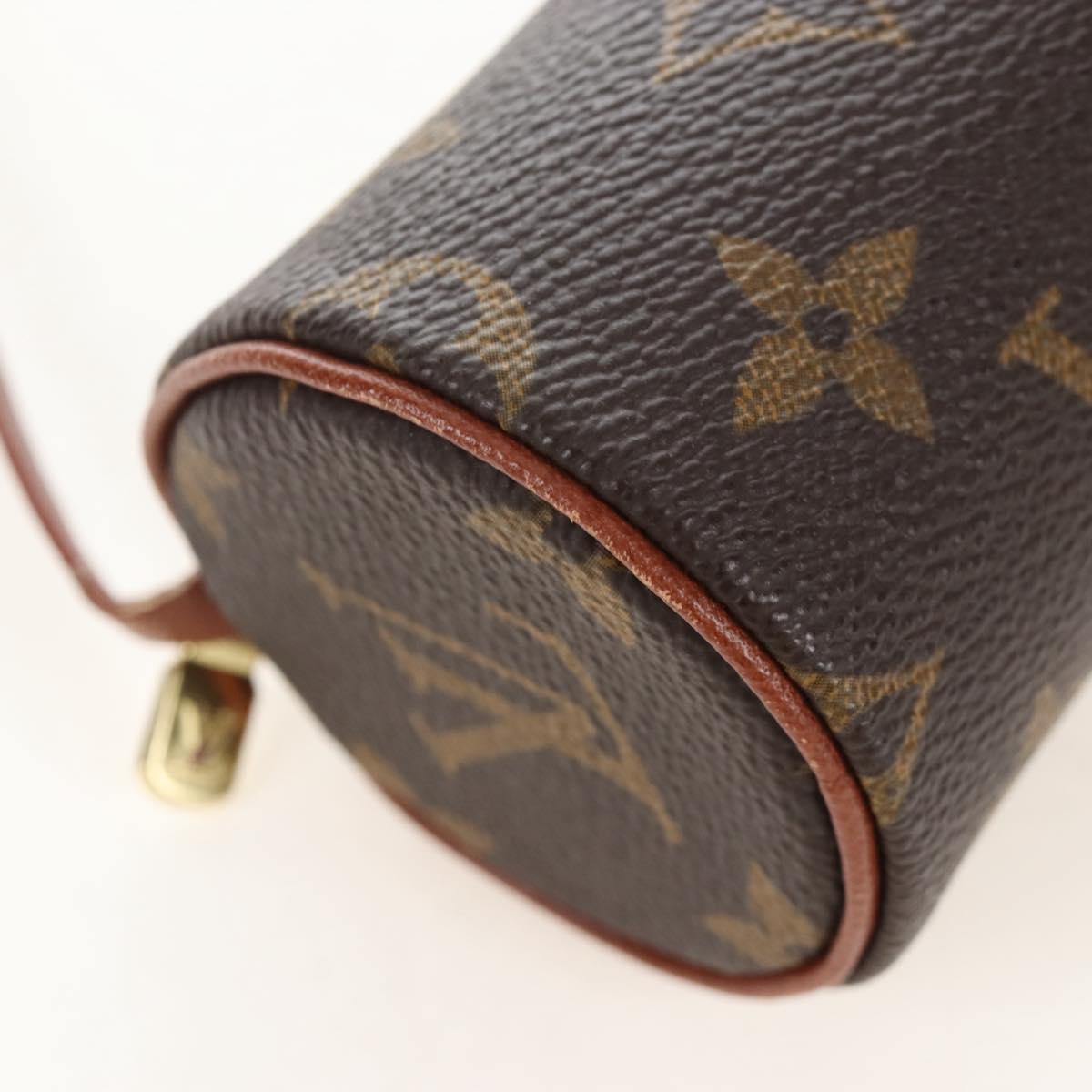 LOUIS VUITTON Monogram Papillon Pouch Pouch LV Auth SW2888V