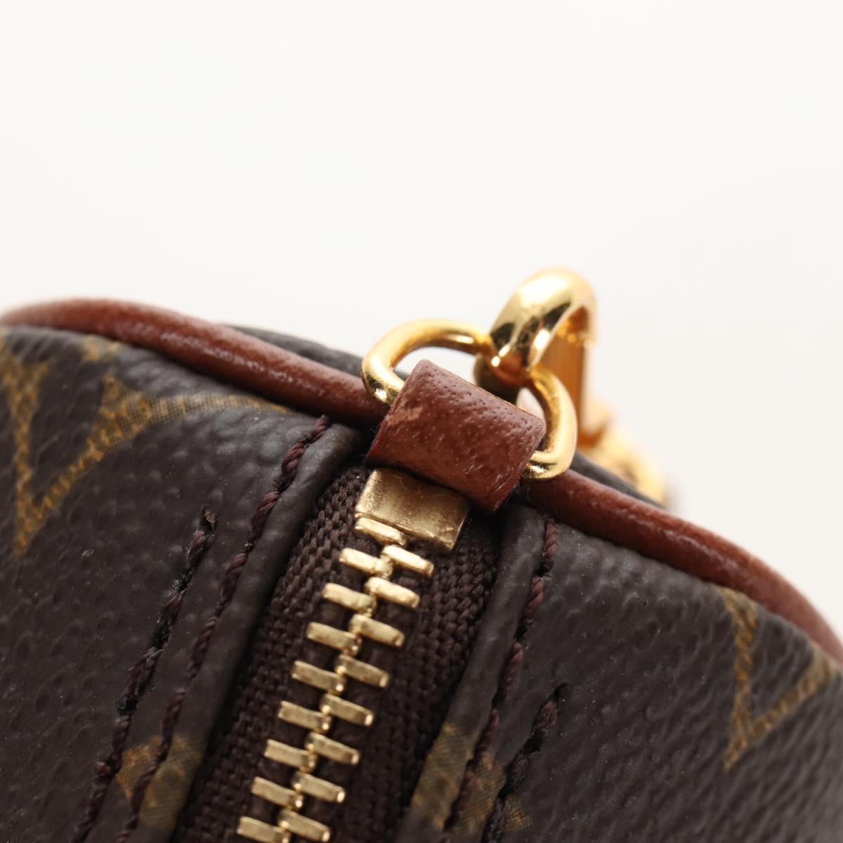 LOUIS VUITTON Monogram Papillon Pouch Pouch LV Auth SW2888V