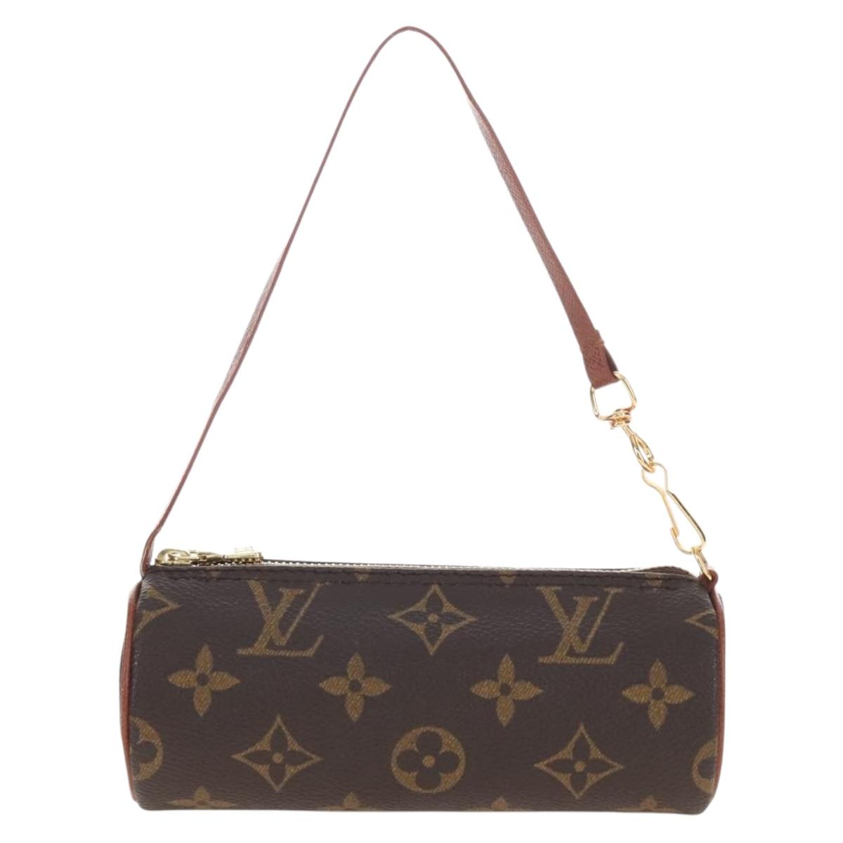 LOUIS VUITTON Monogram Papillon Pouch Pouch LV Auth SW2888V