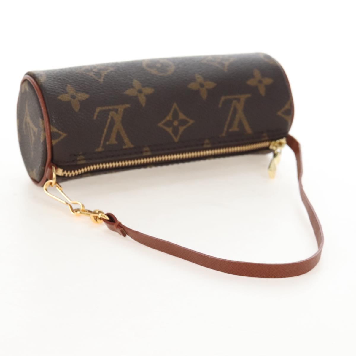 LOUIS VUITTON Monogram Papillon Pouch Pouch LV Auth SW2888V