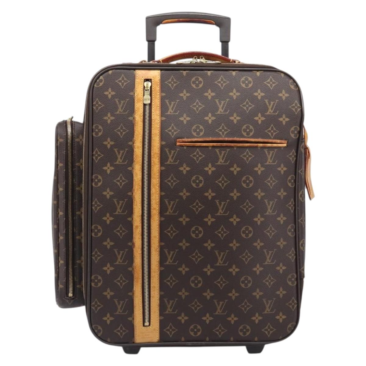 LOUIS VUITTON Monogram Trolley 50 Bosphore Suitcase M23259 LV Auth SW2892