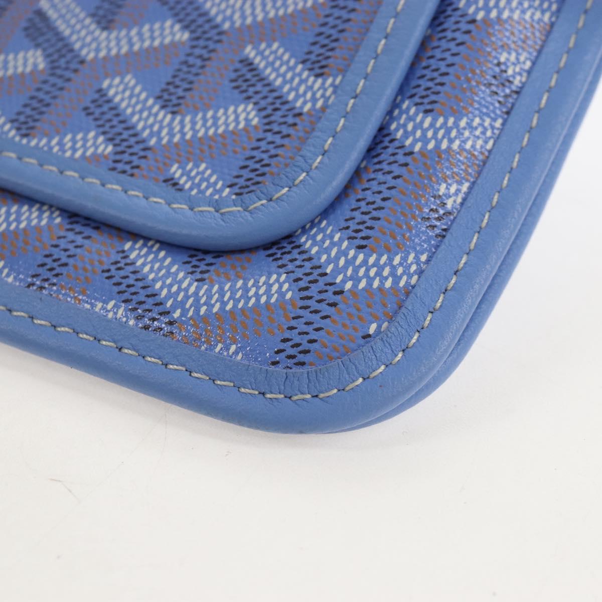 Goyard Herringbone Plumet Pouch Wallet Limited Color of 2025 Iris Auth SW2906SM