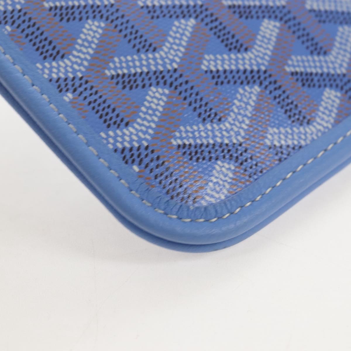 Goyard Herringbone Plumet Pouch Wallet Limited Color of 2025 Iris Auth SW2906SM