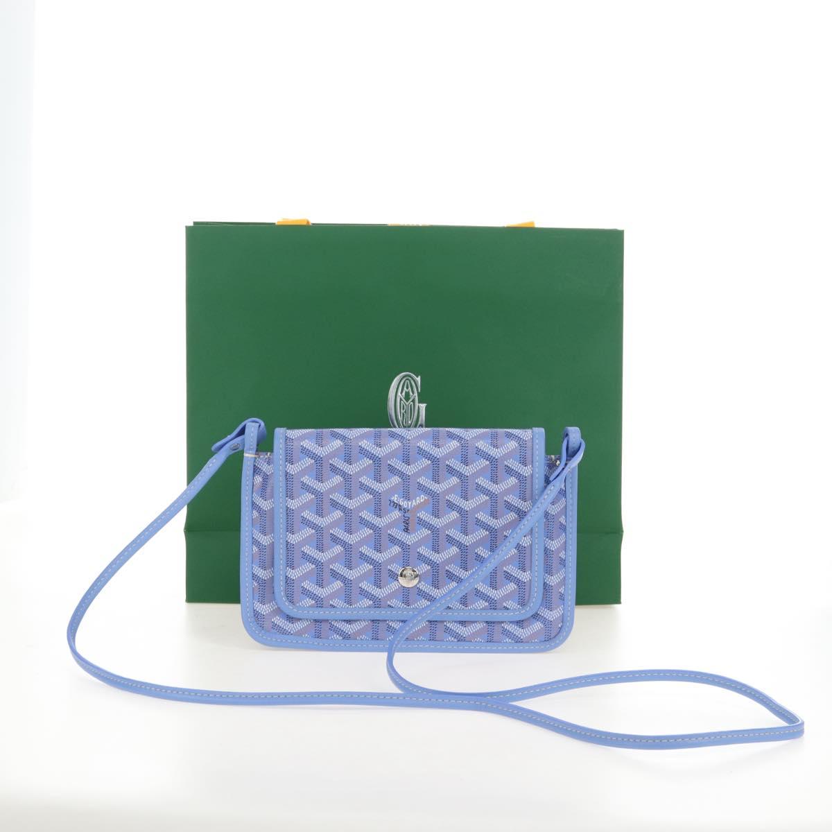 Goyard Herringbone Plumet Pouch Wallet Limited Color of 2025 Iris Auth SW2906SM