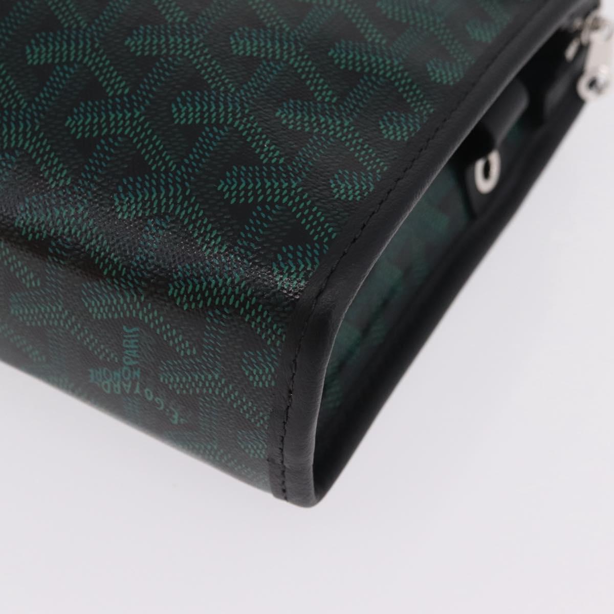 Goyard Herringbone Juvans MM Bag Limited Color of 2026 Evergreen Auth SW2909SM