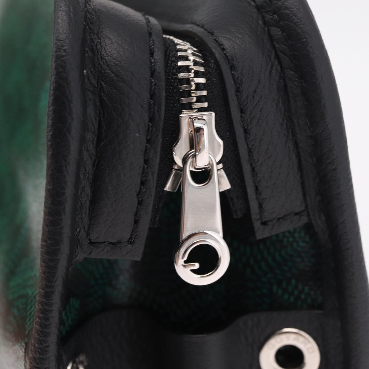 Goyard Herringbone Juvans MM Bag Limited Color of 2026 Evergreen Auth SW2909SM