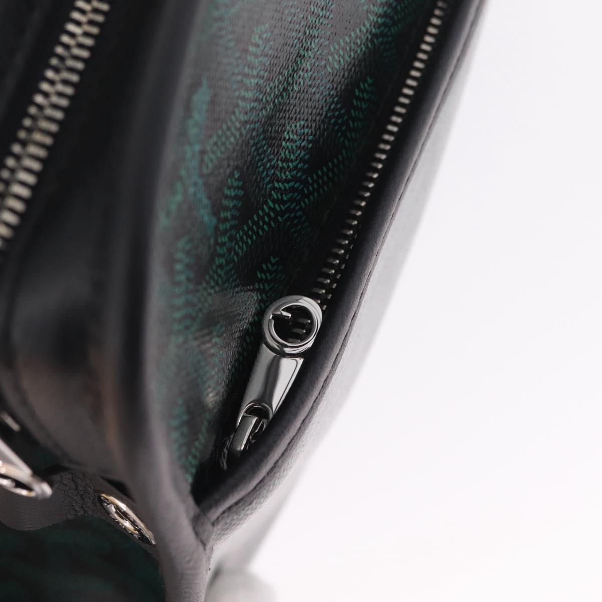 Goyard Herringbone Juvans MM Bag Limited Color of 2026 Evergreen Auth SW2909SM