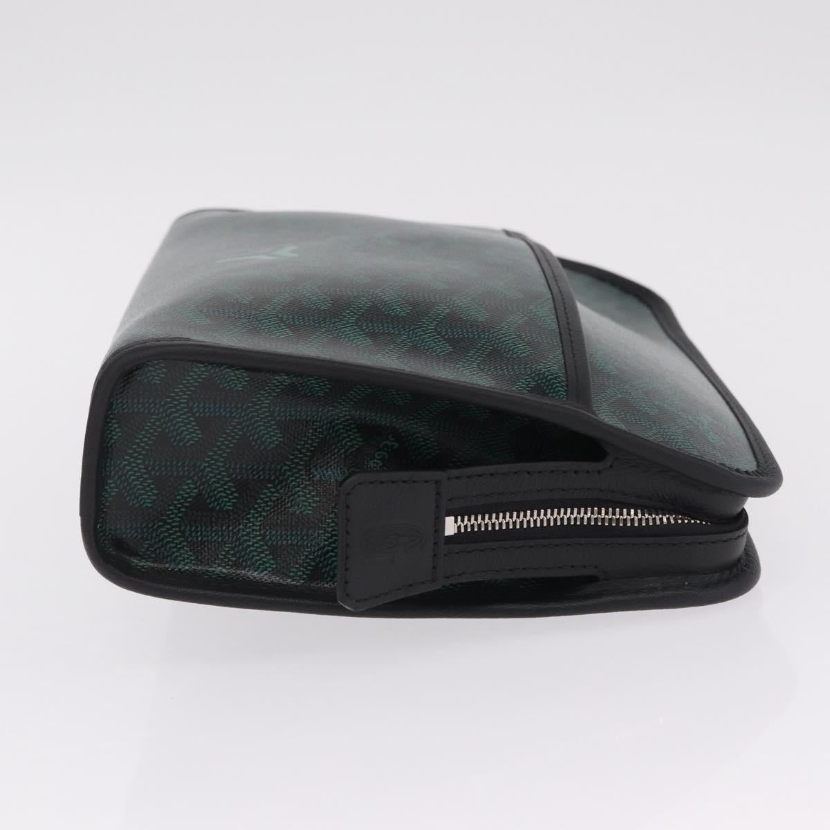 Goyard Herringbone Juvans MM Bag Limited Color of 2026 Evergreen Auth SW2909SM