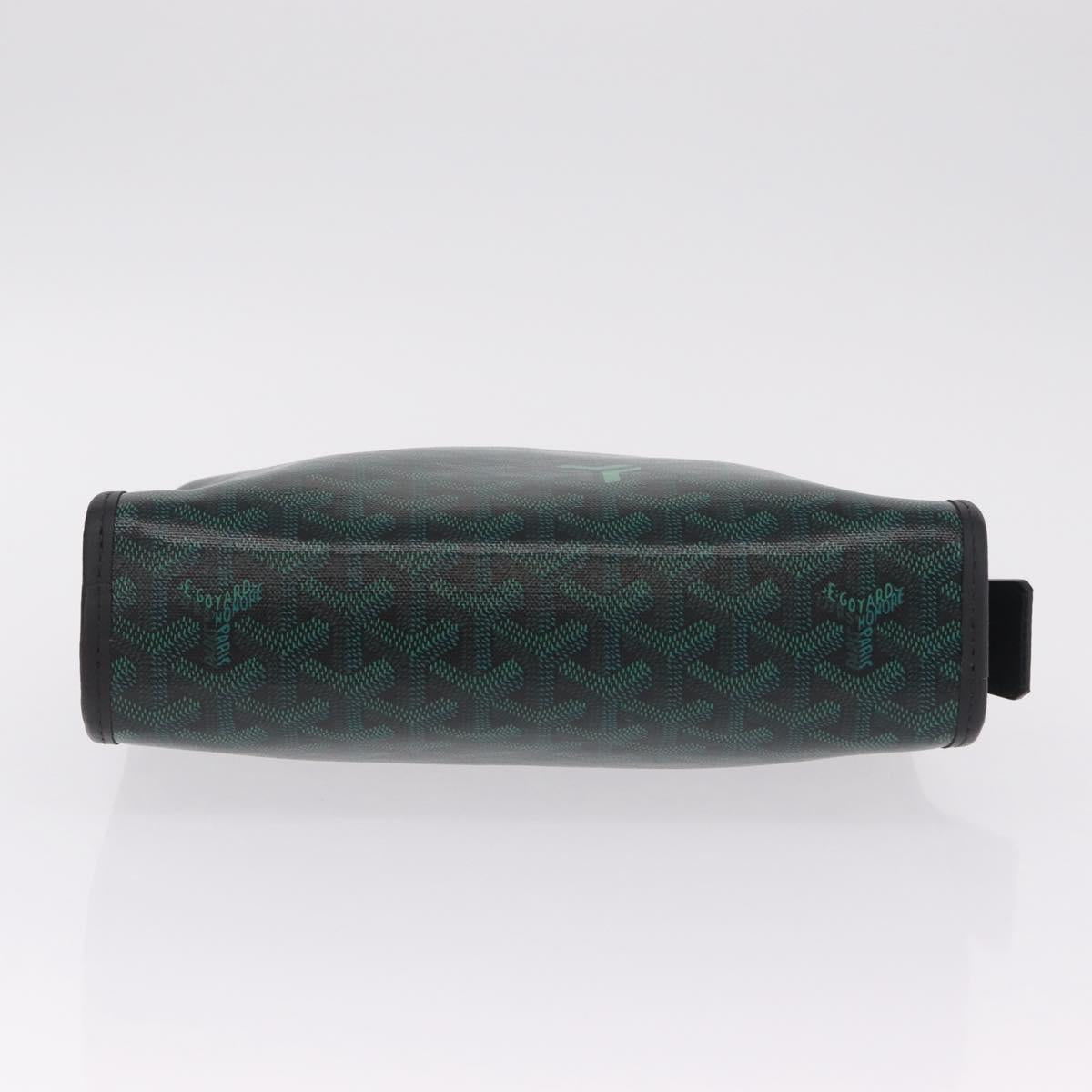 Goyard Herringbone Juvans MM Bag Limited Color of 2026 Evergreen Auth SW2909SM