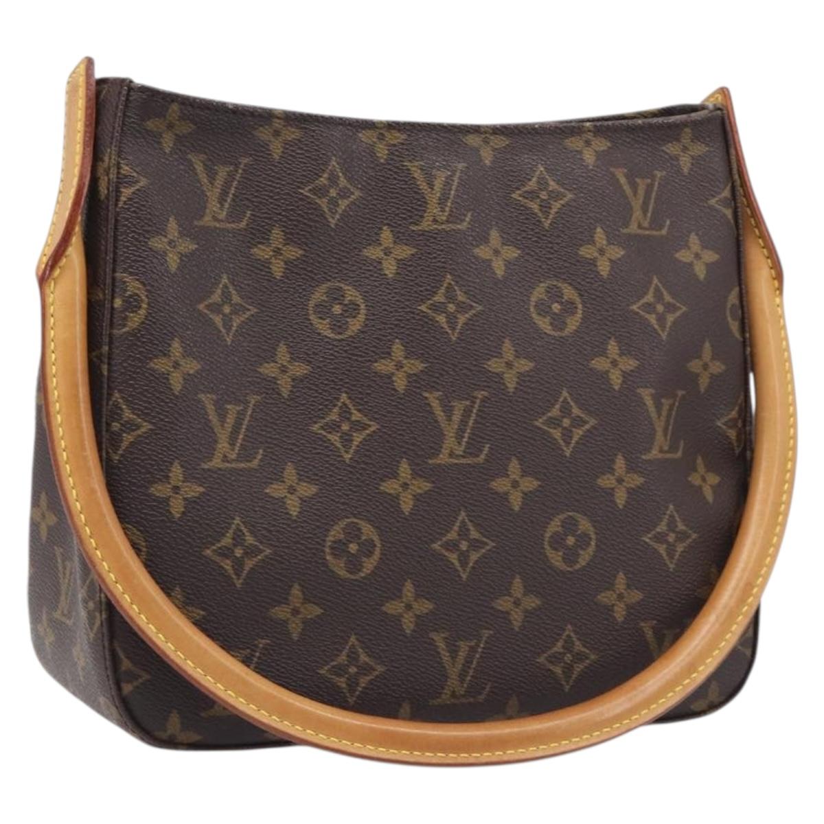 LOUIS VUITTON Monogram Looping MM Shoulder Bag M51146 LV Auth SW2914V