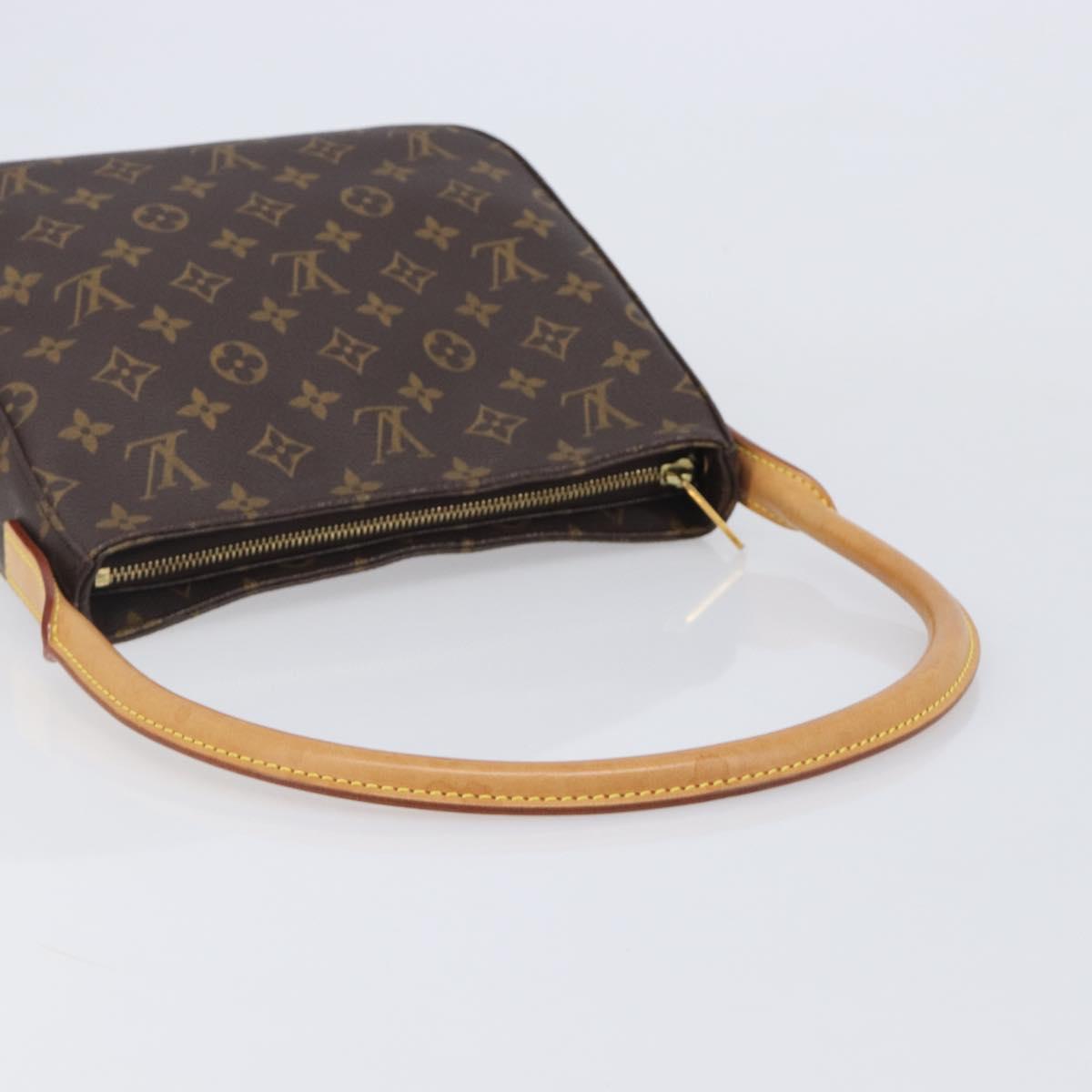LOUIS VUITTON Monogram Looping MM Shoulder Bag M51146 LV Auth SW2914V