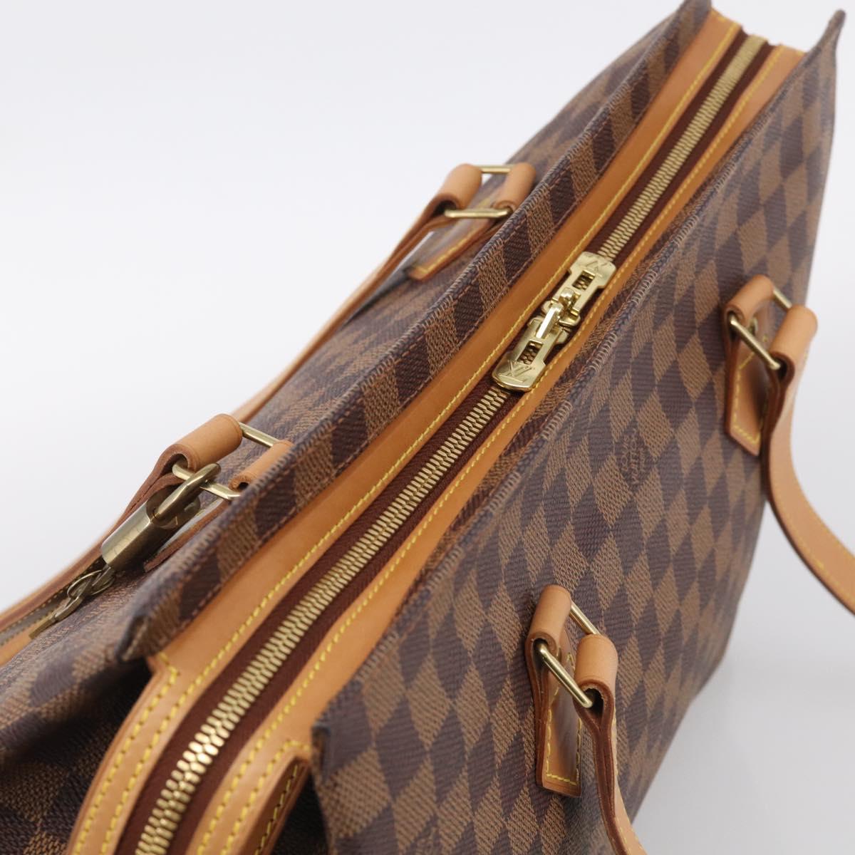 LOUIS VUITTON Damier Ebene Colombine Bag 100th anniversary N99037 Auth SW2915V