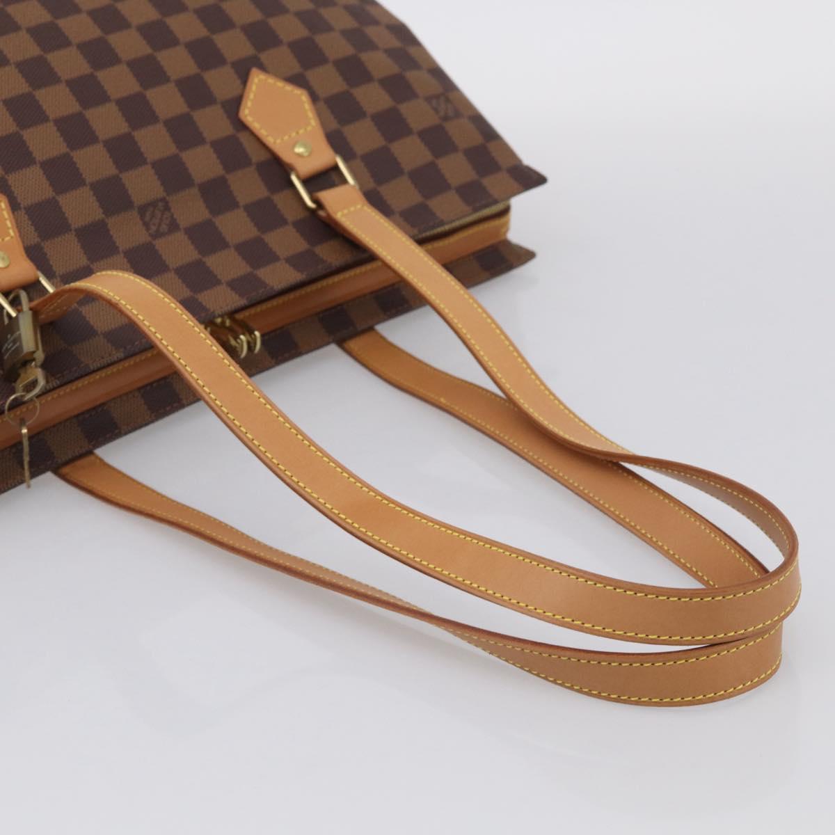 LOUIS VUITTON Damier Ebene Colombine Bag 100th anniversary N99037 Auth SW2915V