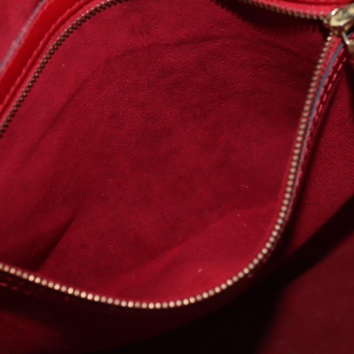 LOUIS VUITTON Epi Lussac Shoulder Bag Red M52287 LV Auth sw322