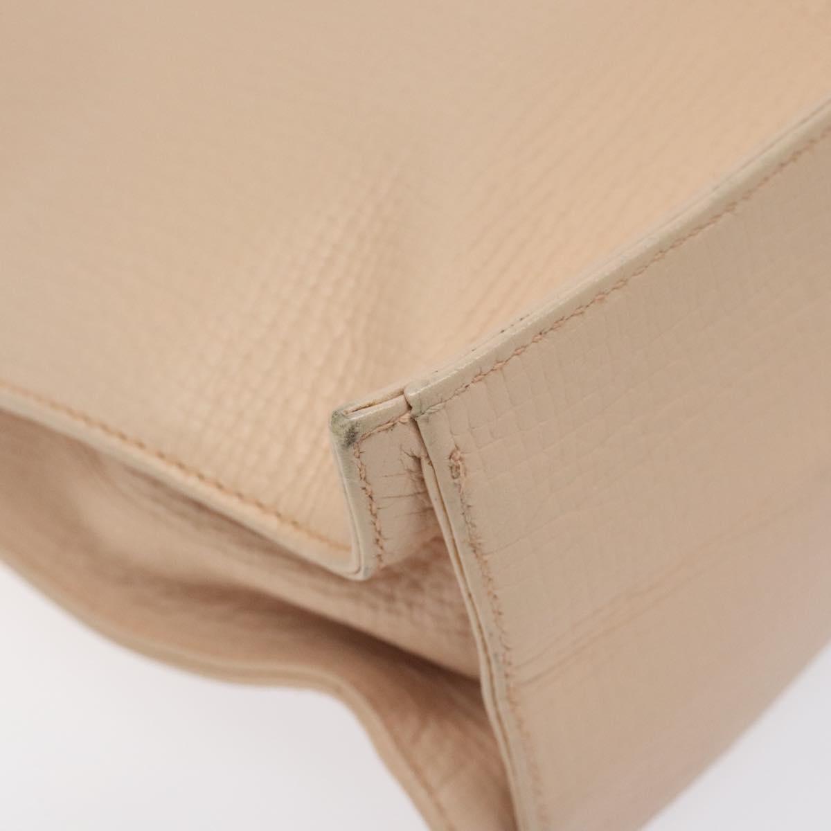 LOEWE Shoulder Bag Leather Pink Auth sw433