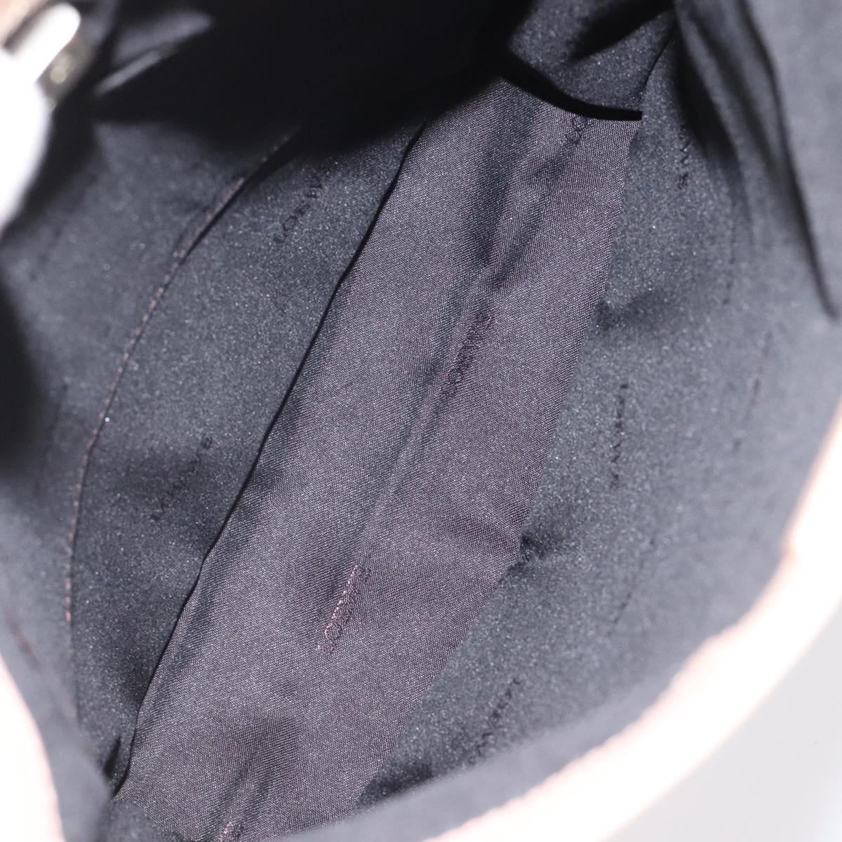 LOEWE Shoulder Bag Leather Pink Auth sw433