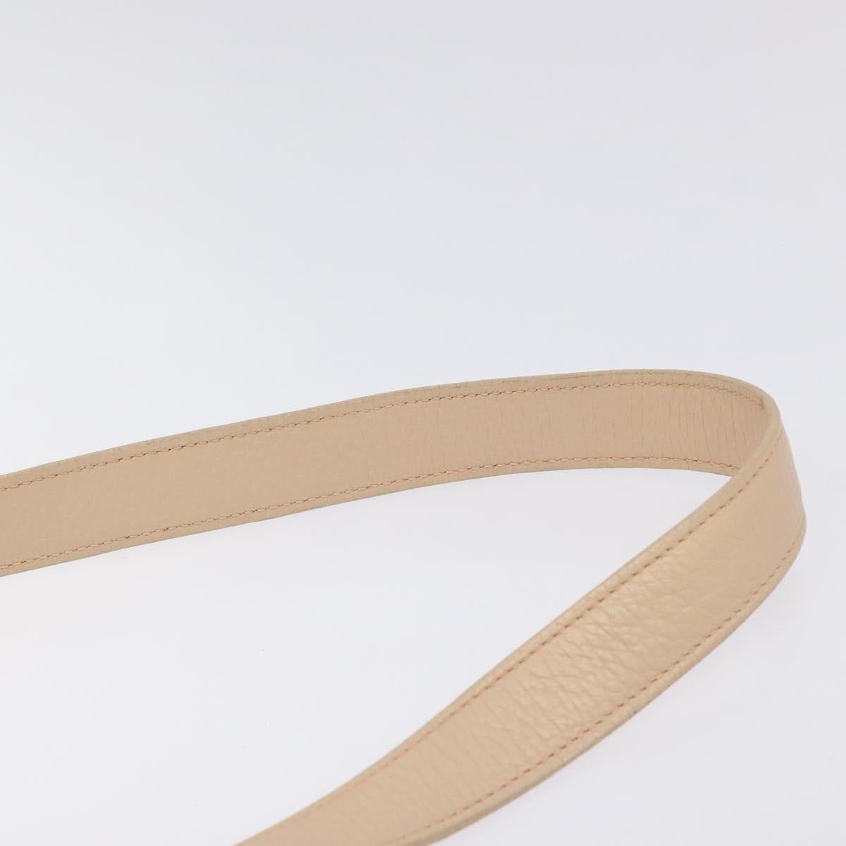 LOEWE Shoulder Bag Leather Pink Auth sw433