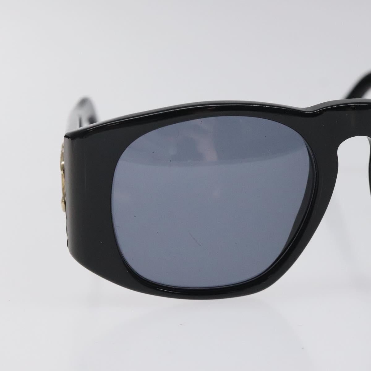 CHANEL Sunglasses plastic Black CC Auth sw482