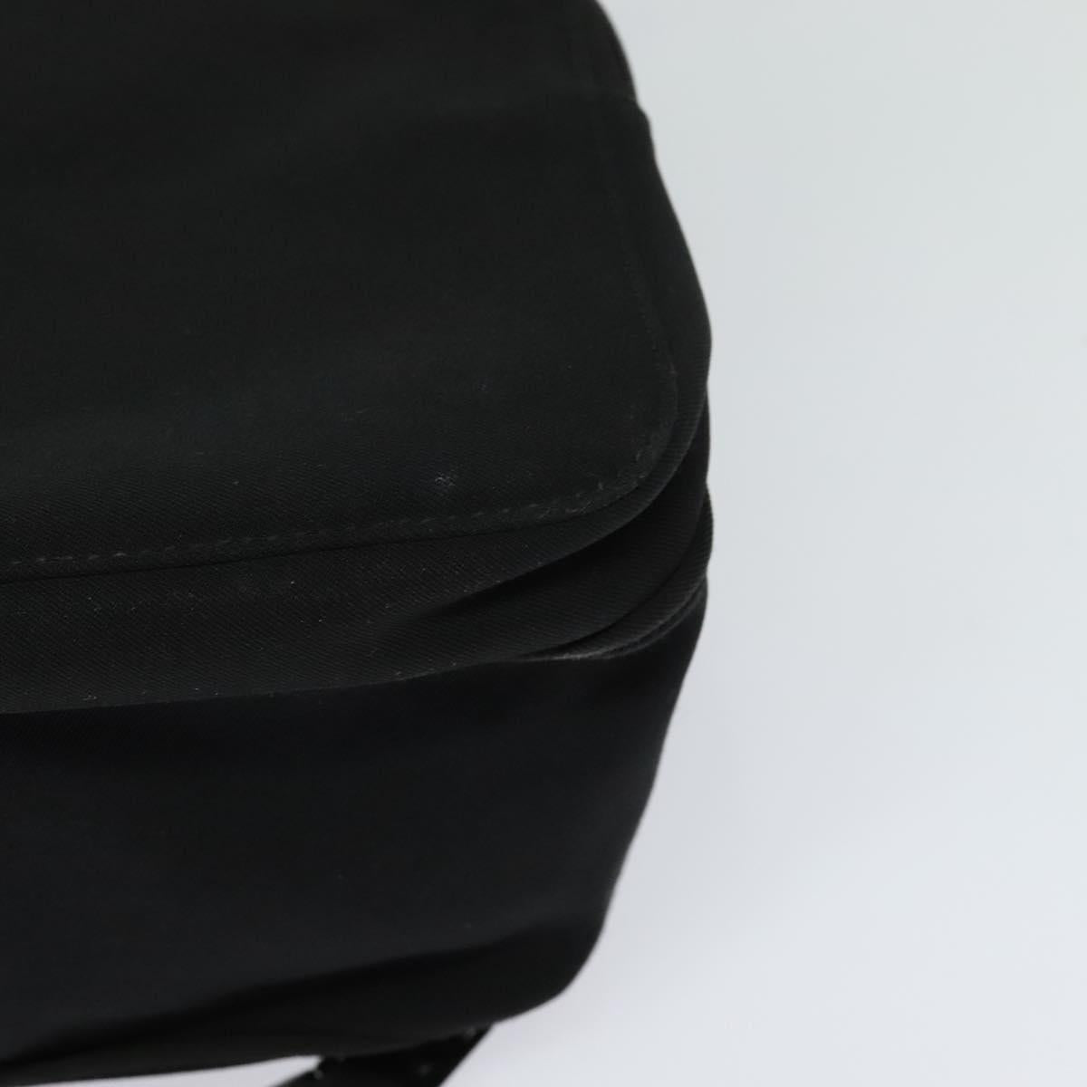 Salvatore Ferragamo Vala Chain Backpack Canvas Black Auth sw532