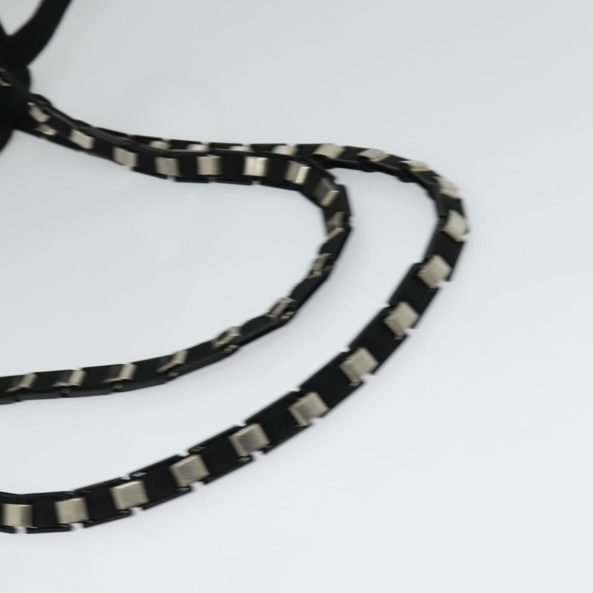 Salvatore Ferragamo Vala Chain Backpack Canvas Black Auth sw532