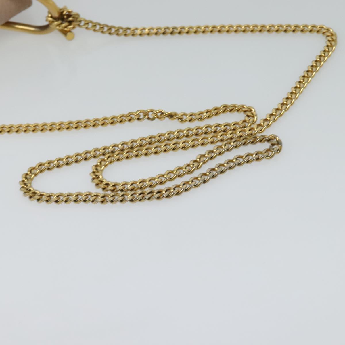 Chloe Chain Drew Shoulder Bag Leather Pink Gold Auth sw539