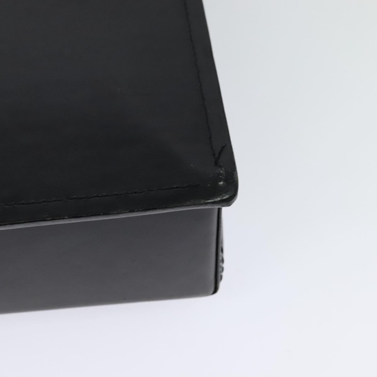 LOUIS VUITTON Liege Fantassan Shoulder Bag Leather Black M92223 LV Auth sw544