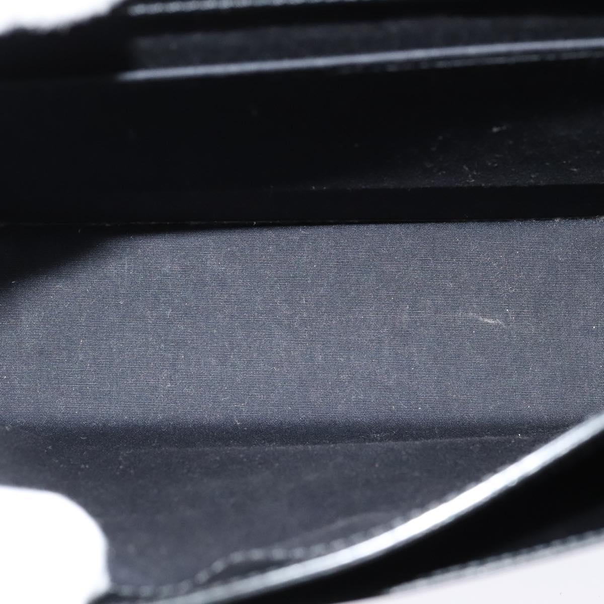 LOUIS VUITTON Liege Fantassan Shoulder Bag Leather Black M92223 LV Auth sw544