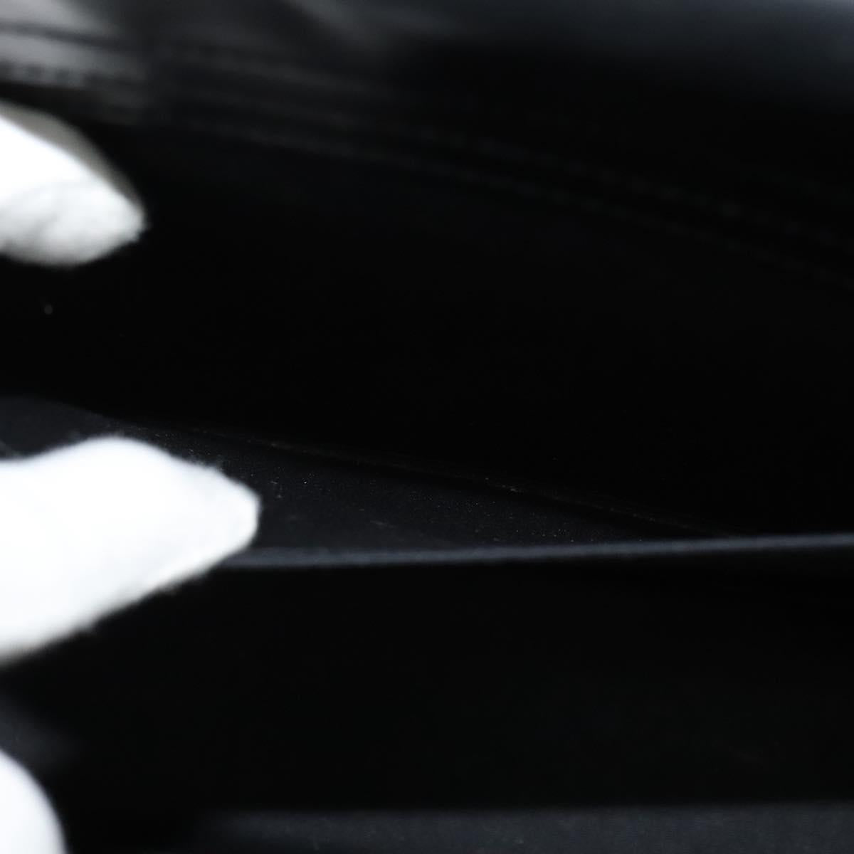 LOUIS VUITTON Liege Fantassan Shoulder Bag Leather Black M92223 LV Auth sw544