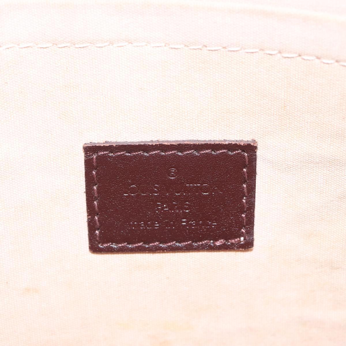 LOUIS VUITTON Monogram Mini Belanger Shoulder Bag Red M92171 LV Auth sw667