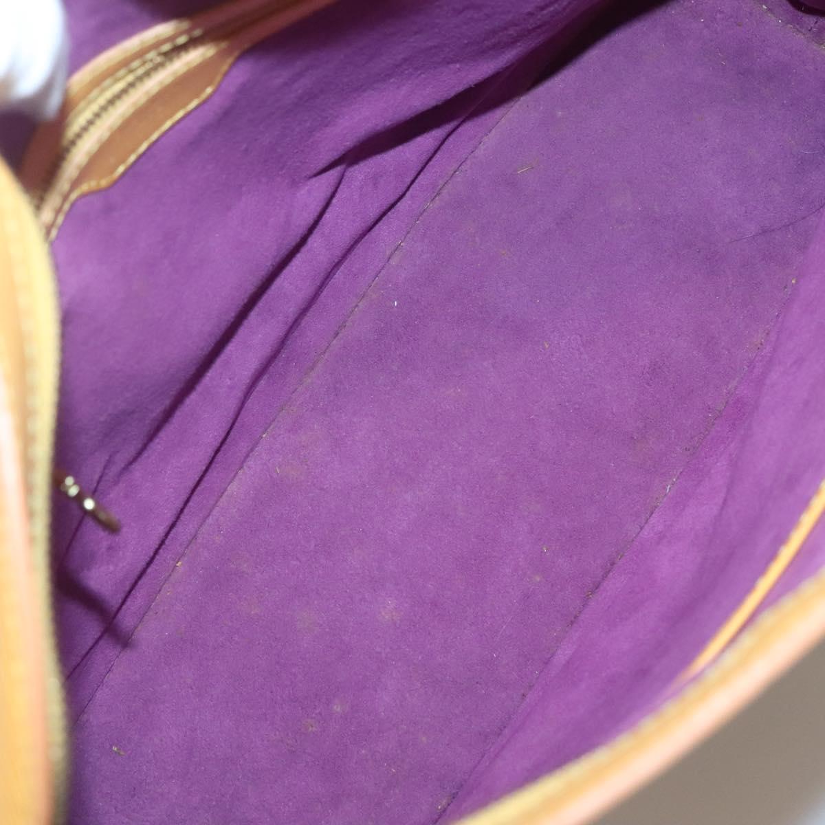 LOUIS VUITTON Epi Lussac Shoulder Bag Yellow M52289 LV Auth sw668