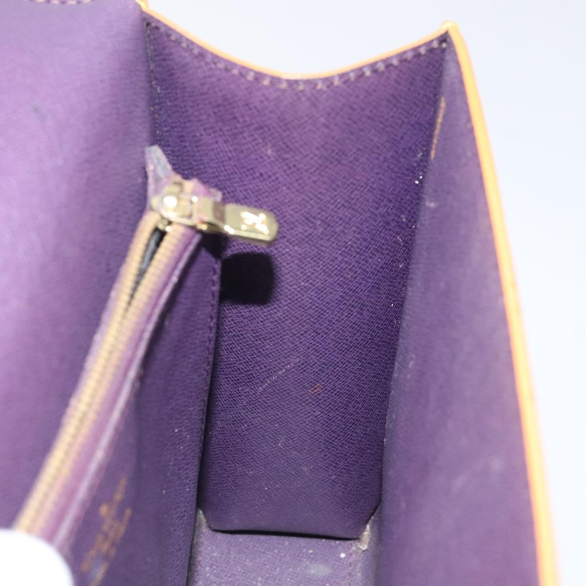 LOUIS VUITTON Epi Malesherbes Hand Bag Tassili Yellow Jonne M52379 Auth sw669