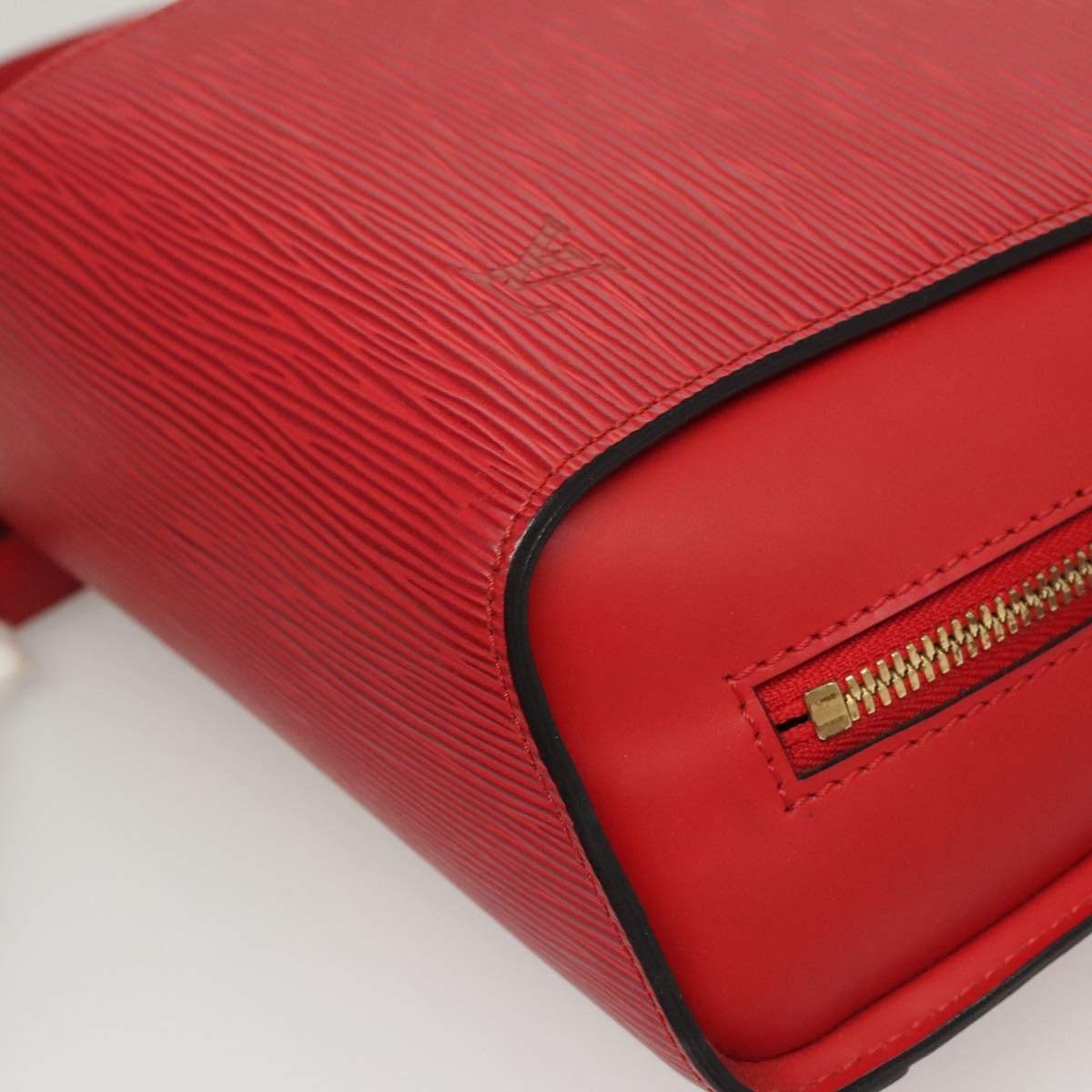 LOUIS VUITTON Epi Mabillon Backpack Castilian Red M52237 LV Auth sw690