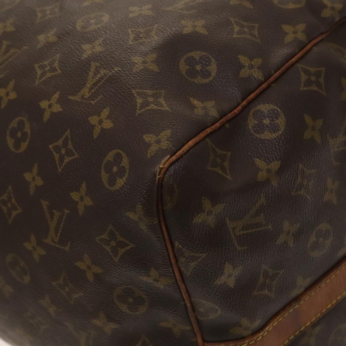 LOUIS VUITTON Monogram Keepall Bandouliere 60 Boston Bag M41412 LV Auth sw695