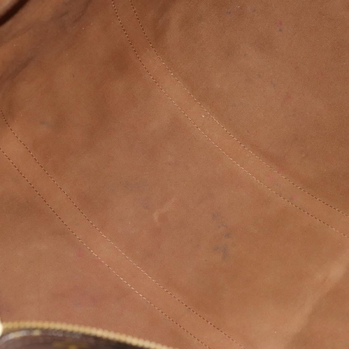 LOUIS VUITTON Monogram Keepall Bandouliere 60 Boston Bag M41412 LV Auth sw695