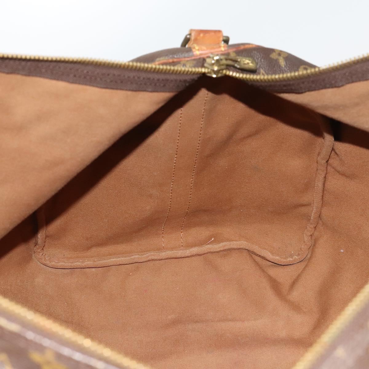 LOUIS VUITTON Monogram Keepall Bandouliere 60 Boston Bag M41412 LV Auth sw695
